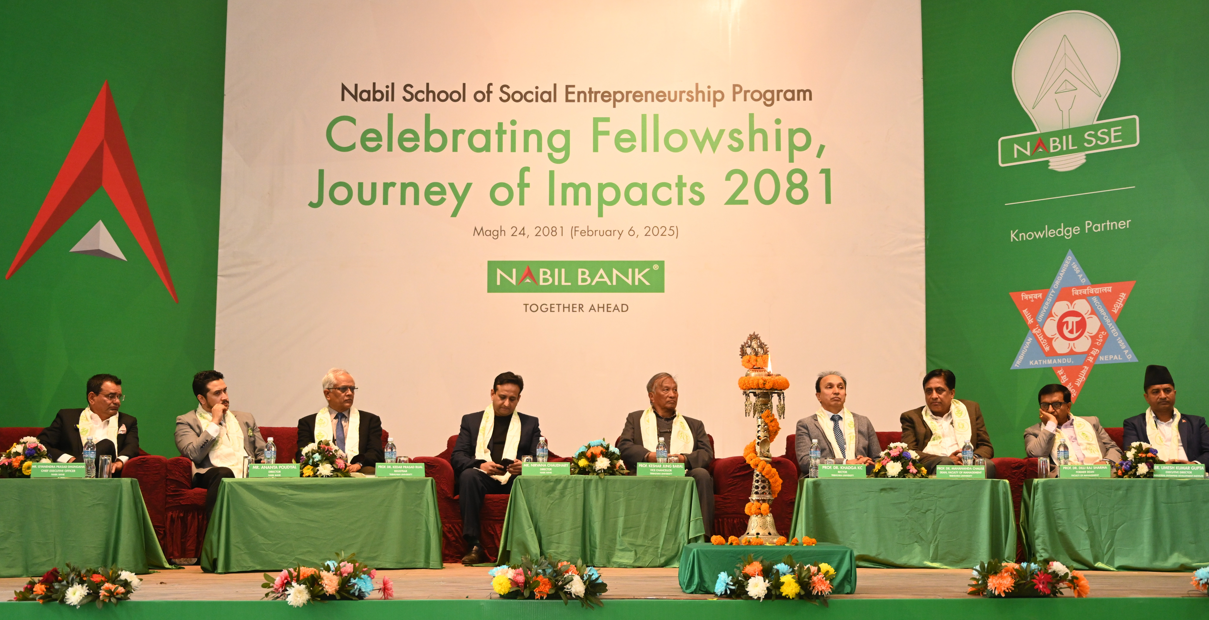 Nabil Bank successfully concluded Nabil SSE ‘Celebrating Fellowship, Journey of Impacts’ program